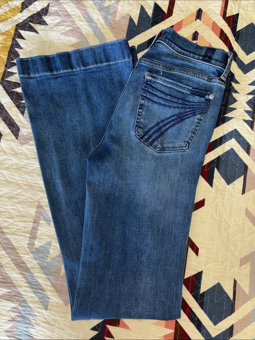 7 For All Mankind dojo trousers